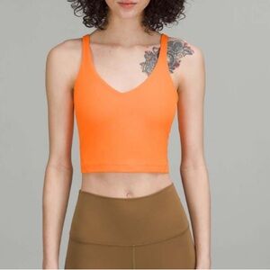 Lululemon Align Tank Top - Nulu, Orange